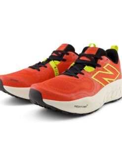 New Balance Men's HIERRO Trail Running Shoes - Neo Flame - UK 8