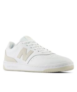 New Balance Unisex BB80 Lifestyle Shoes - White/Cream - UK 8
