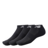 New Balance Unisex Performance No Show Cushioned Socks - 3-Pack - Black - S