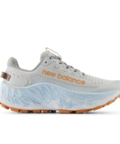 New Balance Women's Fresh Foam X More Trail v3 Trail Running Shoes - Grey Matter/Copper/Quarry Blue - UK 7.5