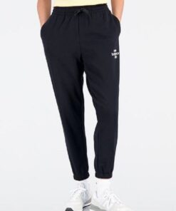 New Balance Women's Linear Heritage Jogger - Licorice - S