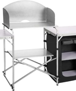 New Elements Camping Kitchen Table & Cupboard