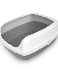 New Elements Cat Litter Box with Litter Scoop