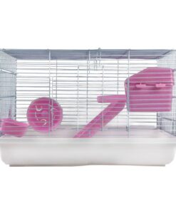 New Elements Hamster Cage (47cm x 30cm x 30 cm) - White