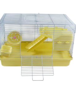New Elements Hamster Cage (47cm x 30cm x 30 cm) - Yellow