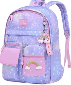 New Fashion Cute Girls Teenagers Student School Backpack Bag - Dream Blue