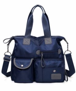 New Fashion Large-capacity Handbag Casual One-shoulder Messenger Bag - Blue