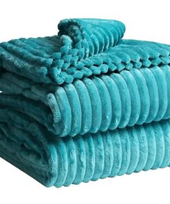 New Infinity Quality Modern Ribbed Blankets
