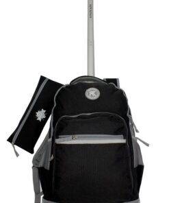 New Kings Bag/School Trolley Bag/School Bag/Luggage/Rolling Backpack - Black