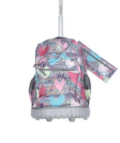 New Kings Bag/School Trolley Bag/School Bag/Luggage/Rolling Backpack - mult-colour