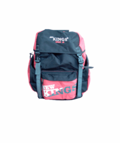 New kings Urban 20 School Backpack Bag- Black & Red