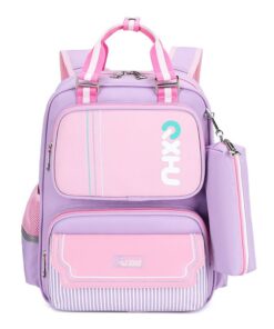 New style Fashion School Bags for Teenagers school backpack - Purple Lilac