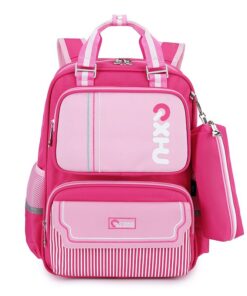 New style Fashion School Bags for Teenagers school backpack - Rose Red