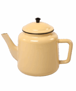 New World - 1.9 liter Enamel Teapot - Cream