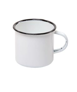 New World - 8cm Enamel Coffee Mug Set of 48 Value Box - White