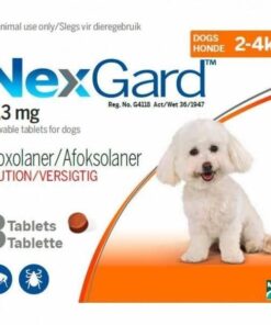 NexGard Chewables Tick & Flea Control for Small Dogs - 3 Tablets