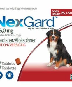 NexGard Chewables Tick & Flea Control for X-Large Dogs - 3 Tablets