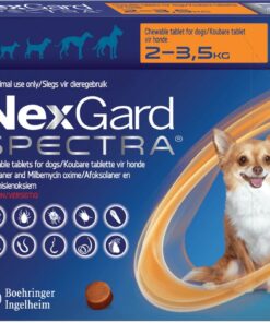 Nexgard Spectra Chewable Tablets for Dogs 2-3,5kg - 3 Tablets