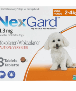 Nexgard-Tick & Flee Tablets 3 In A Box For Dogs 2-4kg x 2