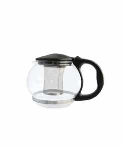 Nifty Glass Teapot with a Stainless Steel Strainer