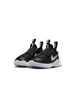 Nike Baby/Toddler Flex Runner 3 Shoes - Black/White - UK Junior 1.5