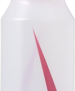 Nike Big Mouth 2.0 650ml Water Bottle - Lime/Black - CLEAR/PINK POW