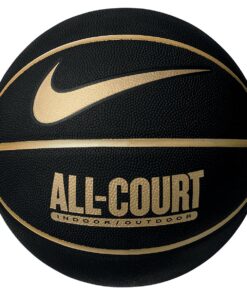 Nike Everyday All Court Deflated 07 Basketball - Black /Metallic Gold