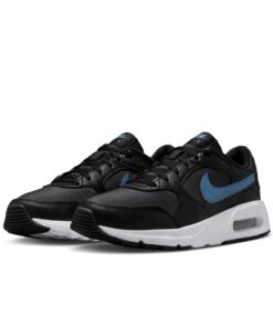 Nike Men's Air Max SC Road Running Shoes - Black/Aegean Storm - UK 11.5