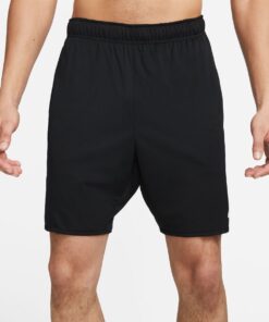 Nike Men's Dri-FIT Totality 7-Inch Unlined Shorts - Black/Iron Grey/White - L