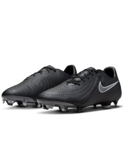 Nike Men's Phantom GX 2 Academy MG Low-Top Football Boots - Black/Black - UK 11.5