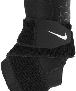 Nike Pro Ankle Strap Sleeve - Black/White - L