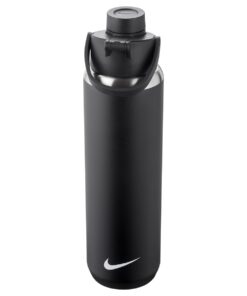 Nike Stainless Steel Recharge Chug Bottle 24 oz - Black