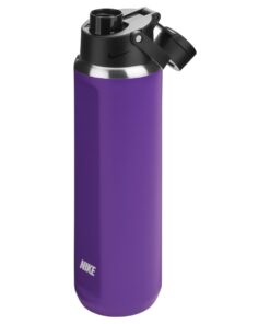 Nike Stainless Steel Recharge Chug Bottle 24 oz - Raspberry /Black