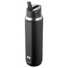Nike Stainless Steel Recharge Straw Bottle 24 Oz - Black