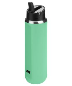 Nike Stainless Steel Recharge Straw Bottle 24 Oz - Light Menta/Black