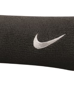 Nike Swoosh DW Wristband - Black & White - 1