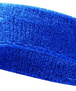 Nike Swoosh Headband - Black & White - Royal Blue/White