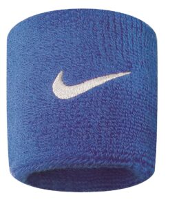 Nike Swoosh Wristbands - 2 Pack - Various Colours - Blue / White - Unisex