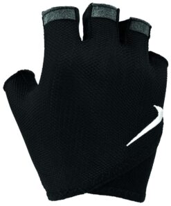 Nike Women's Gym Essential Fitness Gloves - Black/White - L