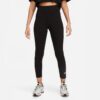 Nike Women's Sportswear Classic High-Waisted 7/8 Leggings - Black/Sail - S
