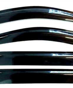 Nissan Navara Double Cab 2015-2020 Weather Guards Compression Gloss Black