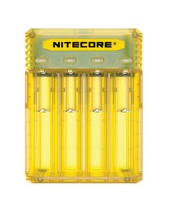 Nitecore Q4 Battery Charger - Yellow