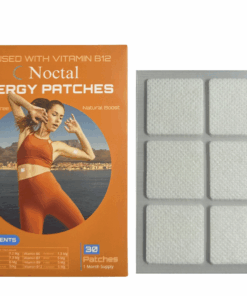 Noctal Energy Patches, B12 & B Vitamins for Sustained Energy, 30 Patches