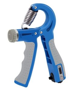 Non-Slip Handles Automatic Counting Hand Grip Strengthener - Blue
