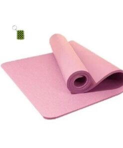 Non-Slip Yoga Mat - 120 x 180cm with Keychain