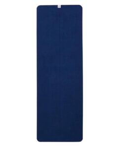 Non-Slip Yoga Towel 183 cm 61 cm 1 mm - Grey/Blue