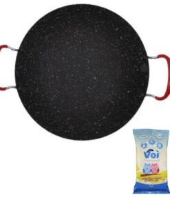 Non Stick Camping Outdoor Braai/Grill Pan With Cleaning Wipes