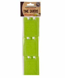 Non-Toxic Mini Lunch Box Ice Bricks - Green (Pack of 3)