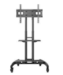 North Bayou Mobile TV Cart Stand with Wheels(AVA1500-60-1P)