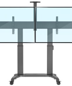 North Bayou Motorised Dual Screen TV Cart for 55 -75 TV's (T75-2A)